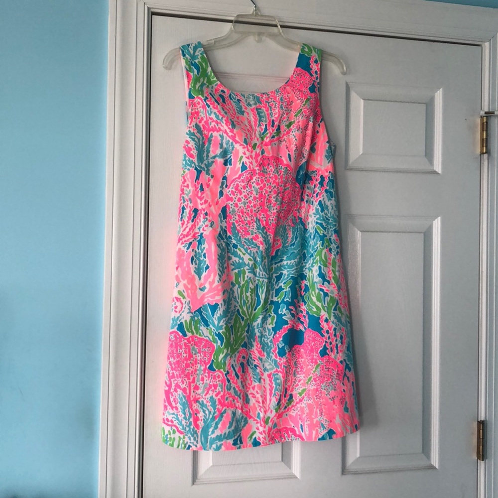 Lilly Pulitzer Let’s cha cha shift dress size 8